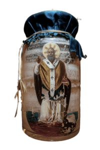 Ampolla manna san Nicola XIX secolo